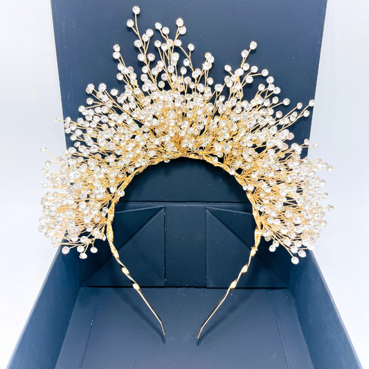 Diadema de mireasa handmade Eden