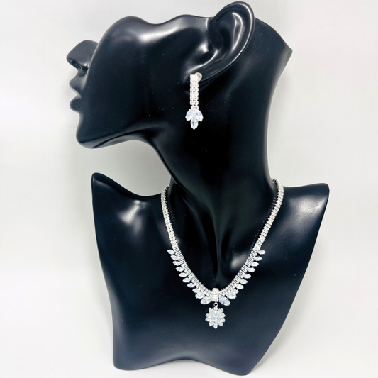 Set bijuterii cu zirconiu Livia