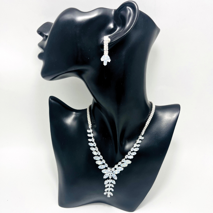 Set bijuterii cu zirconiu Thea
