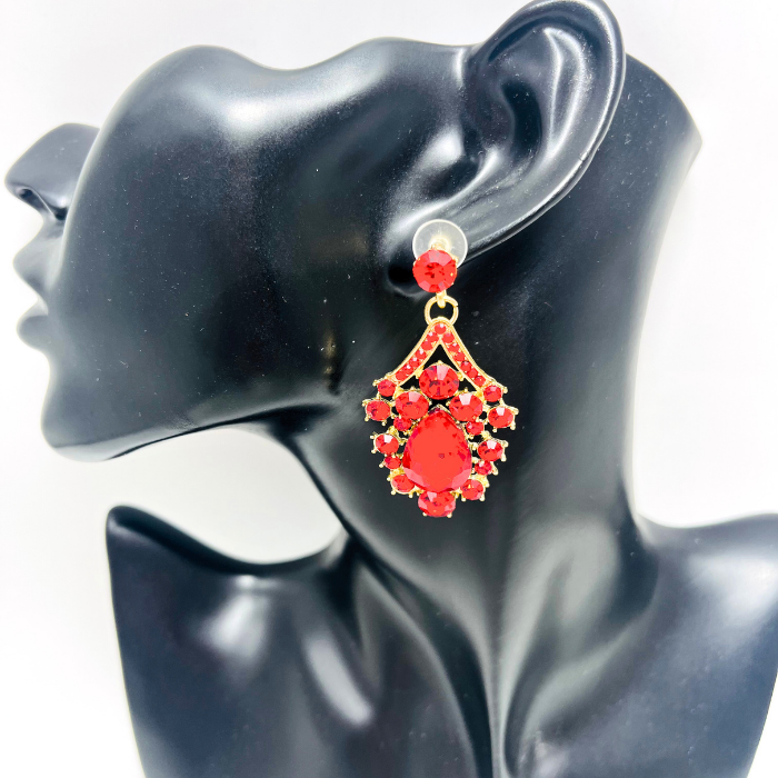 Set bijuterii elegant Red Quinn