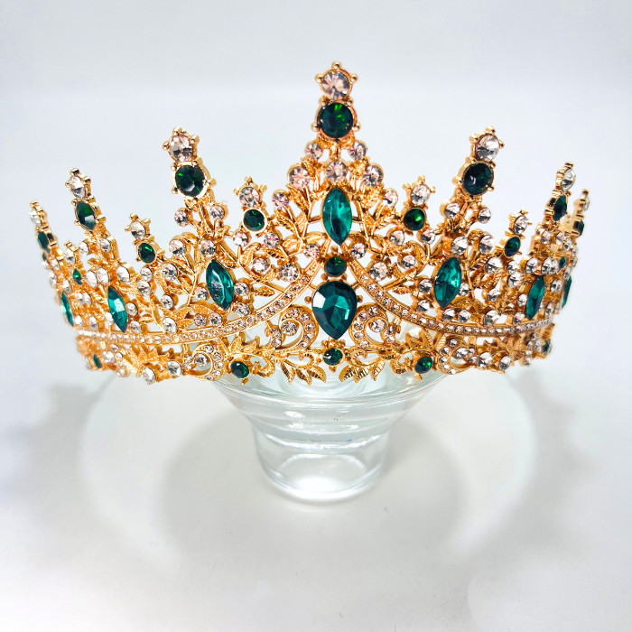 Diadema de mireasa eleganta Smarald