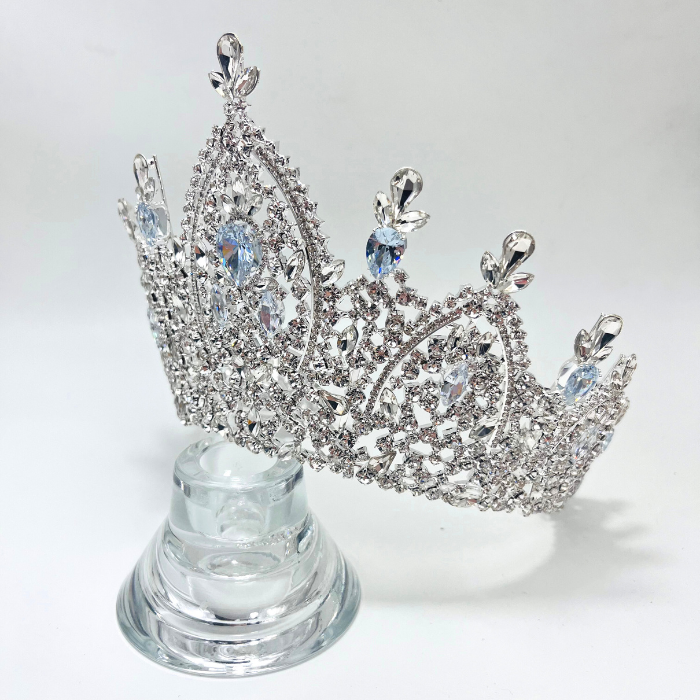 Diadema de mireasa cu zirconiu Regal